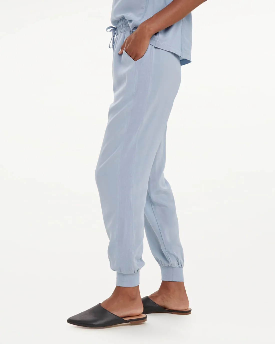 Naya Silk Mix Jogger sold by Splendid product image thumbnail 4