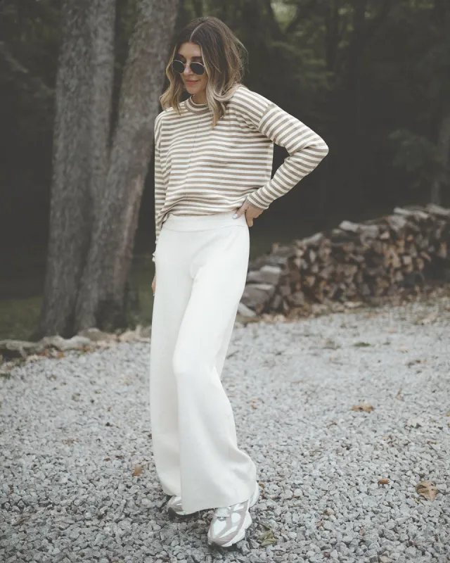 Splendid x @Cellajaneblog Wide Leg Sweater Pant sold by Splendid