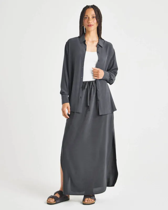 Alessandra Silk Maxi Skirt sold by Splendid