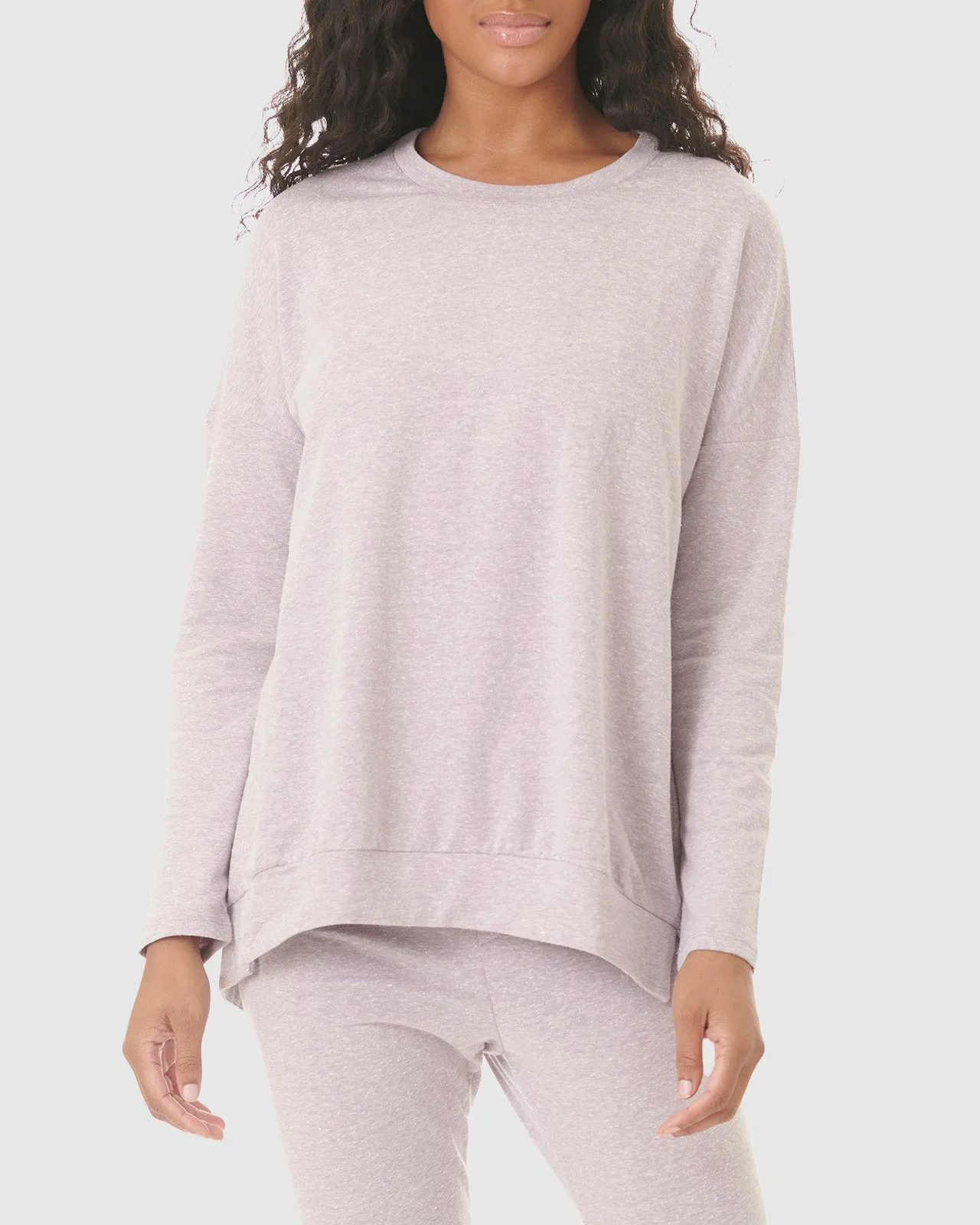 Smokey Fig Heavenly Long Sleeve PJ Set sold by Splendid product image thumbnail 2