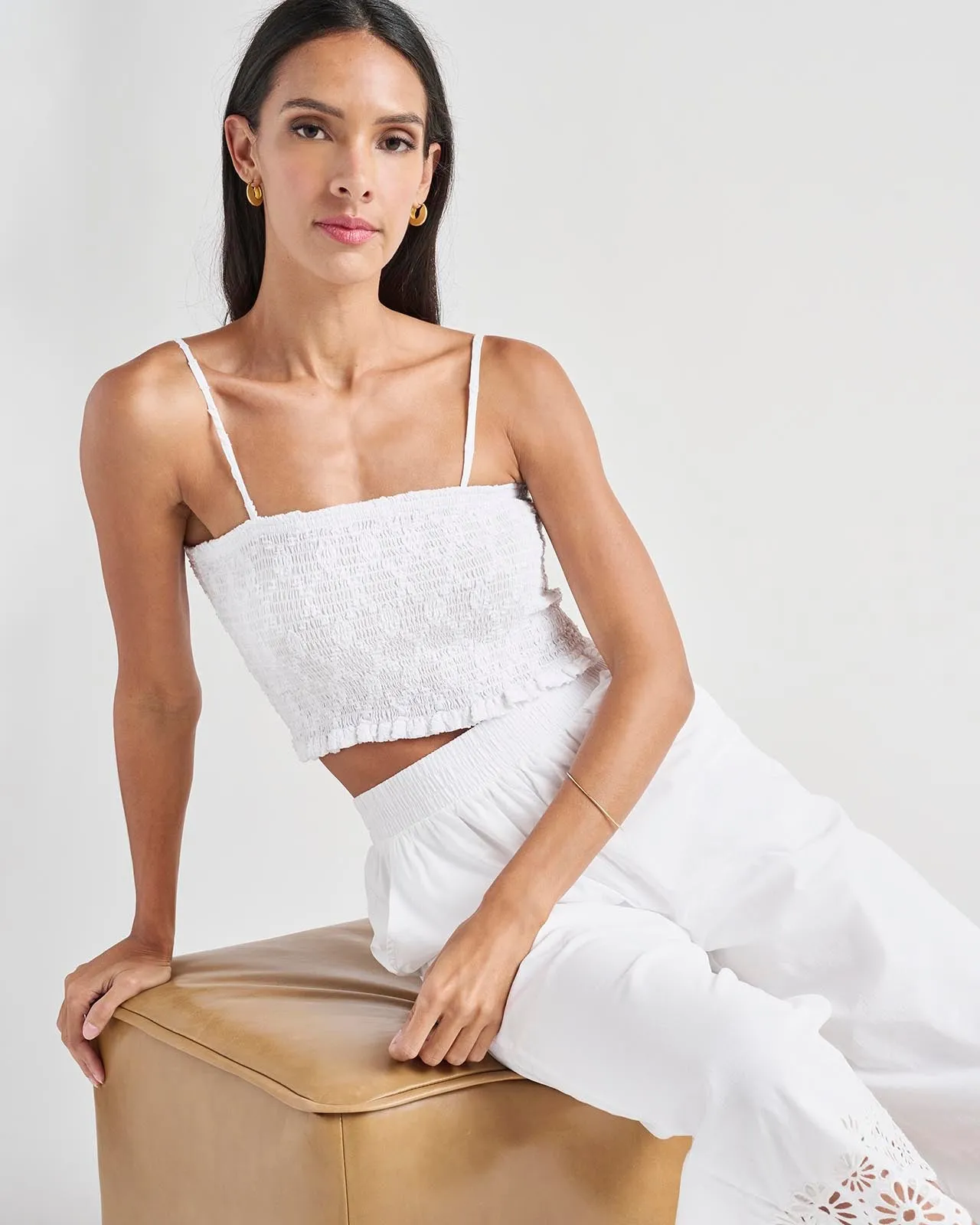 Olivia Jacquard Tank sold by Splendid