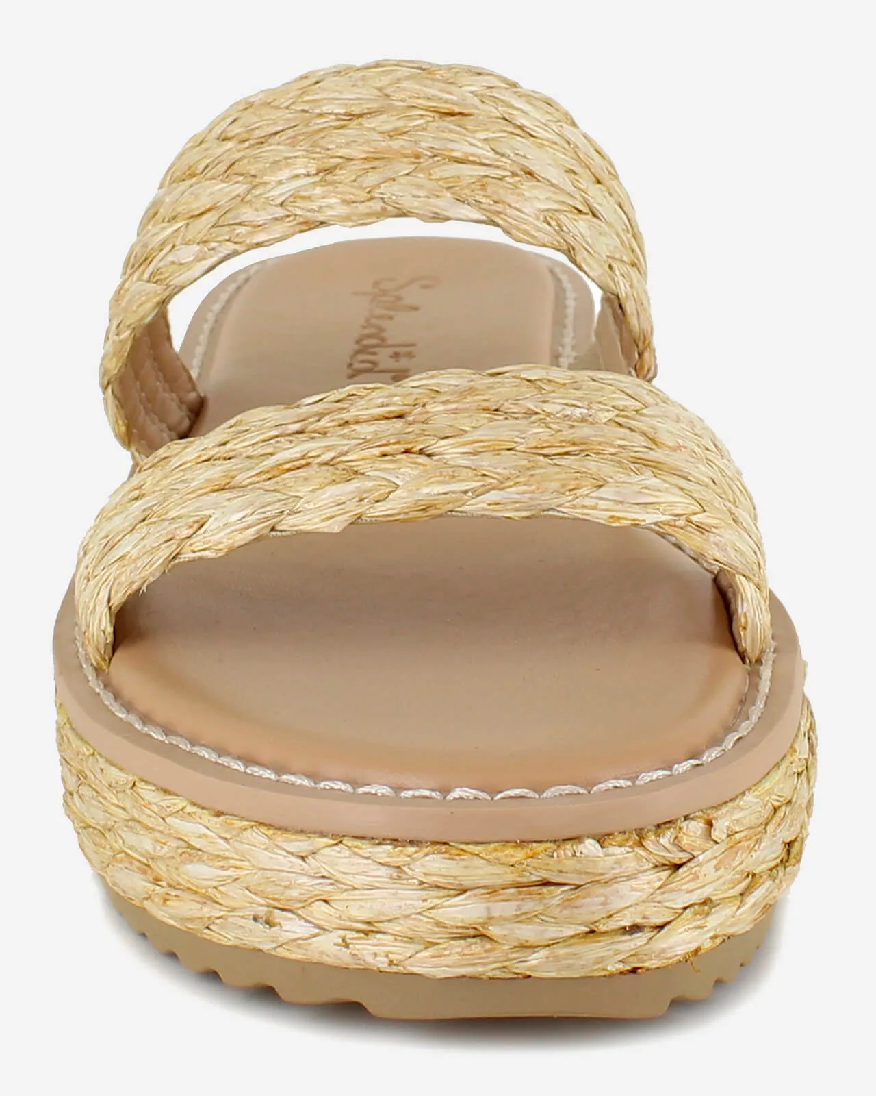 Goldi Raffia Wedge in Natural sold by Splendid product image thumbnail 4