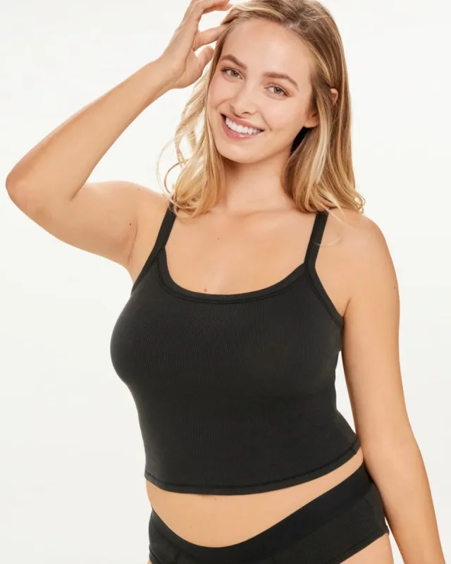 Rib Cotton Cami sold by Splendid