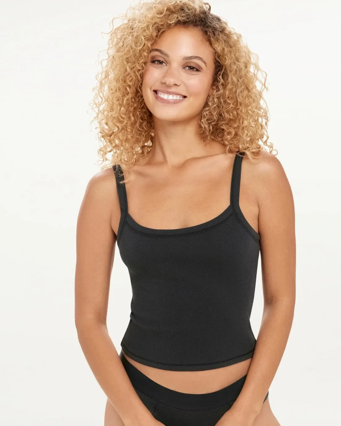 Rib Cotton Cami sold by Splendid product image thumbnail 4