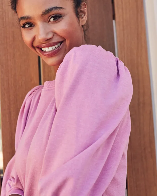 Mariposa Flounce Pullover sold by Splendid