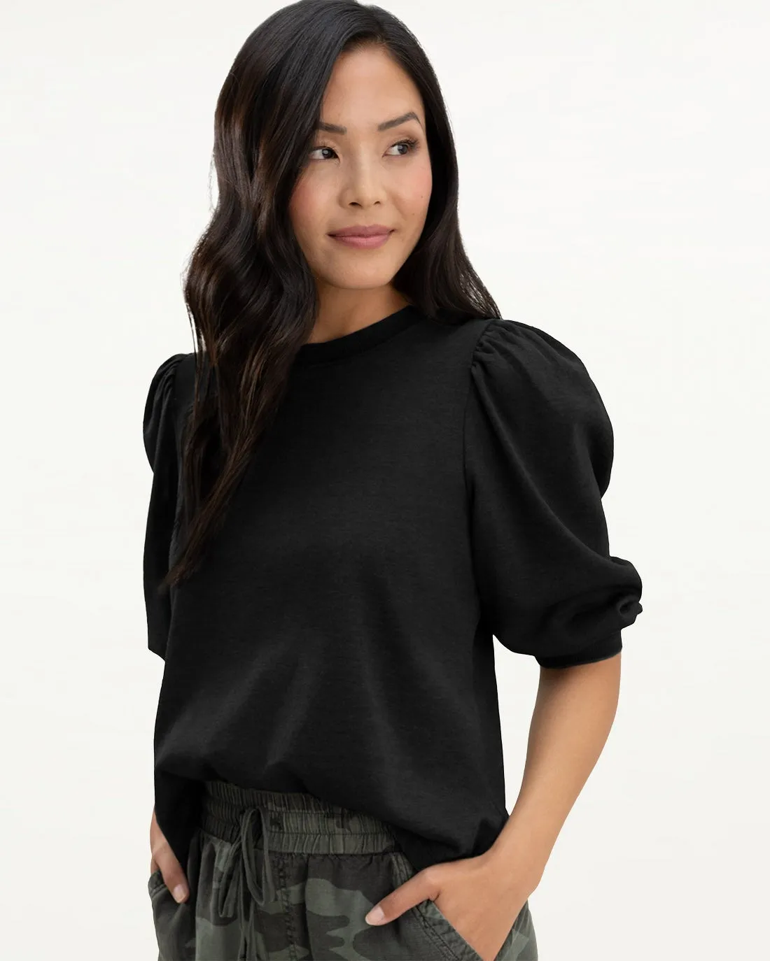 Mariposa Flounce Pullover sold by Splendid product image thumbnail 5