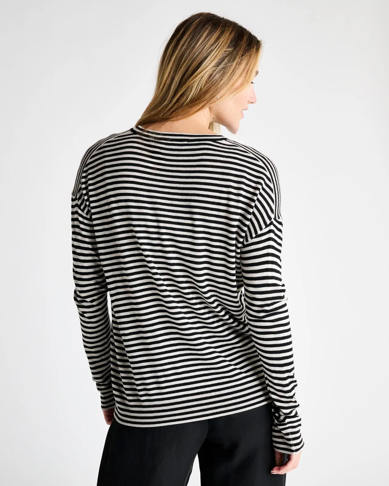 Inez Stripe Sweater sold by Splendid product image thumbnail 4