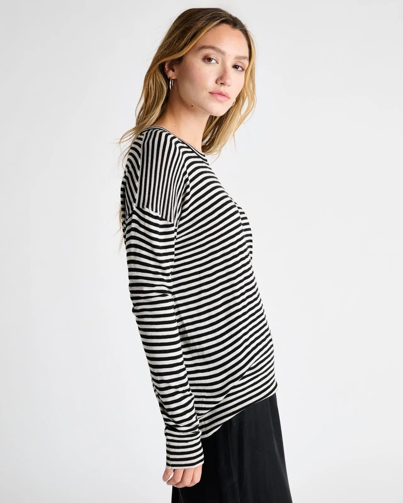 Inez Stripe Sweater sold by Splendid product image thumbnail 3