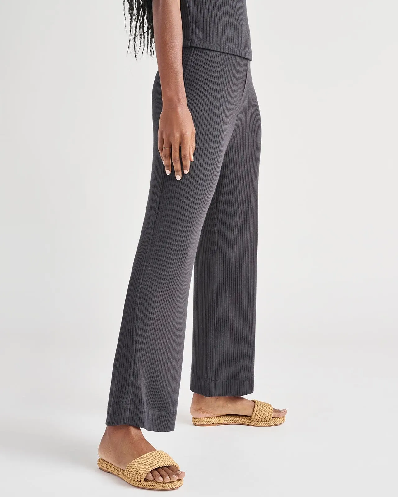 Supersoft Rib Pant sold by Splendid product image thumbnail 4