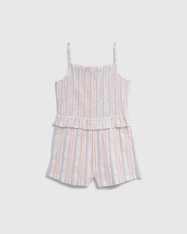 Girls Carnival Stripe Romper sold by Splendid