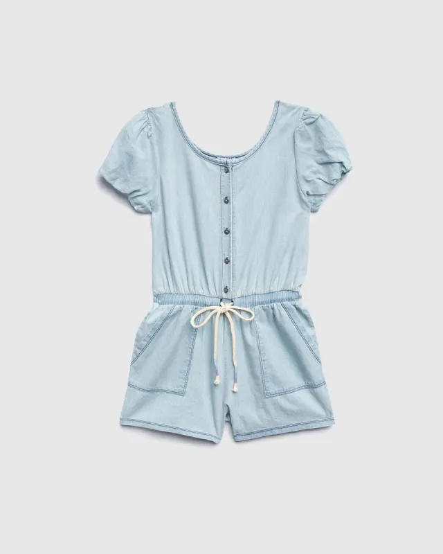 Girls Chambray Romper sold by Splendid
