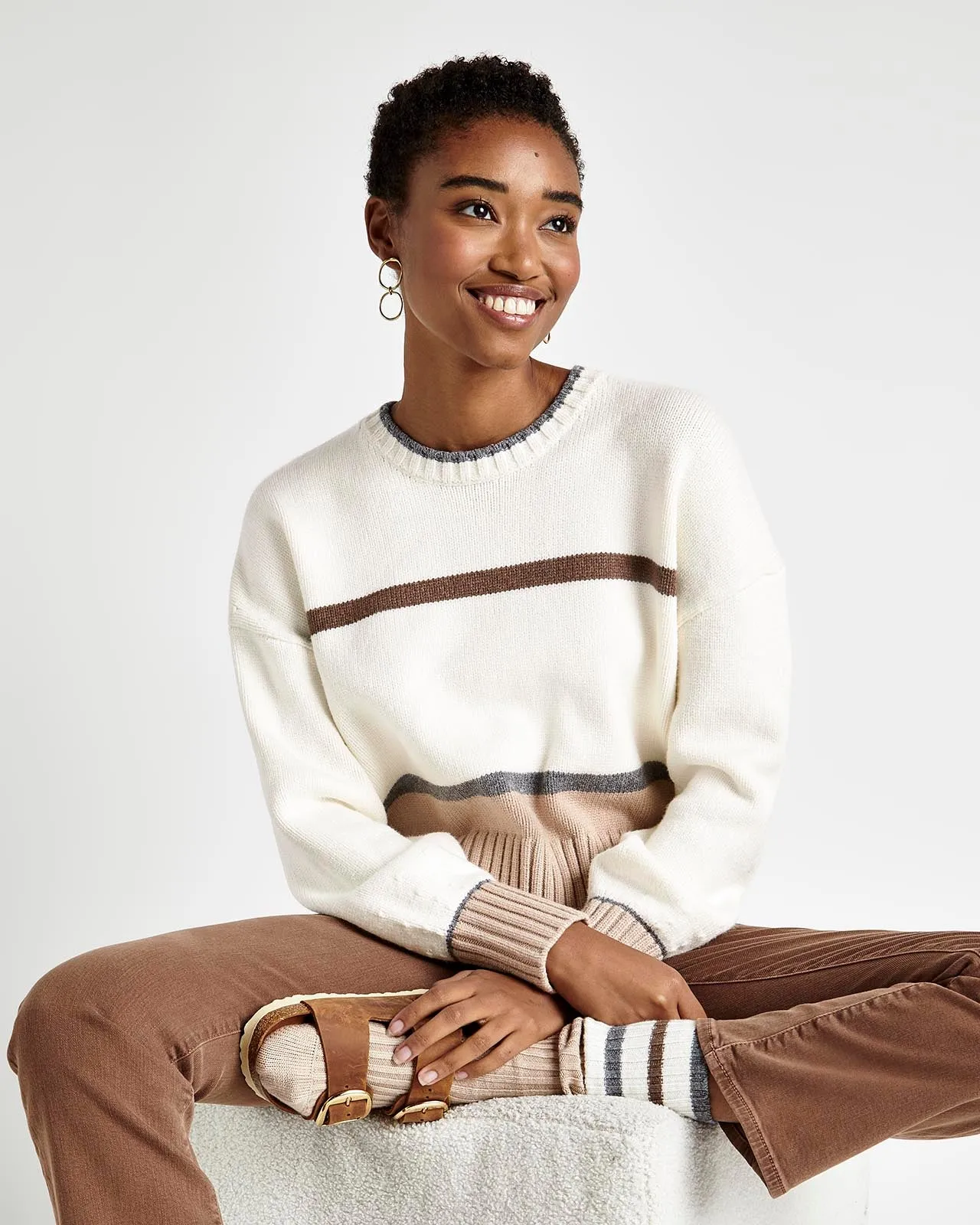 Cora Stripe Sweater sold by Splendid product image thumbnail 3