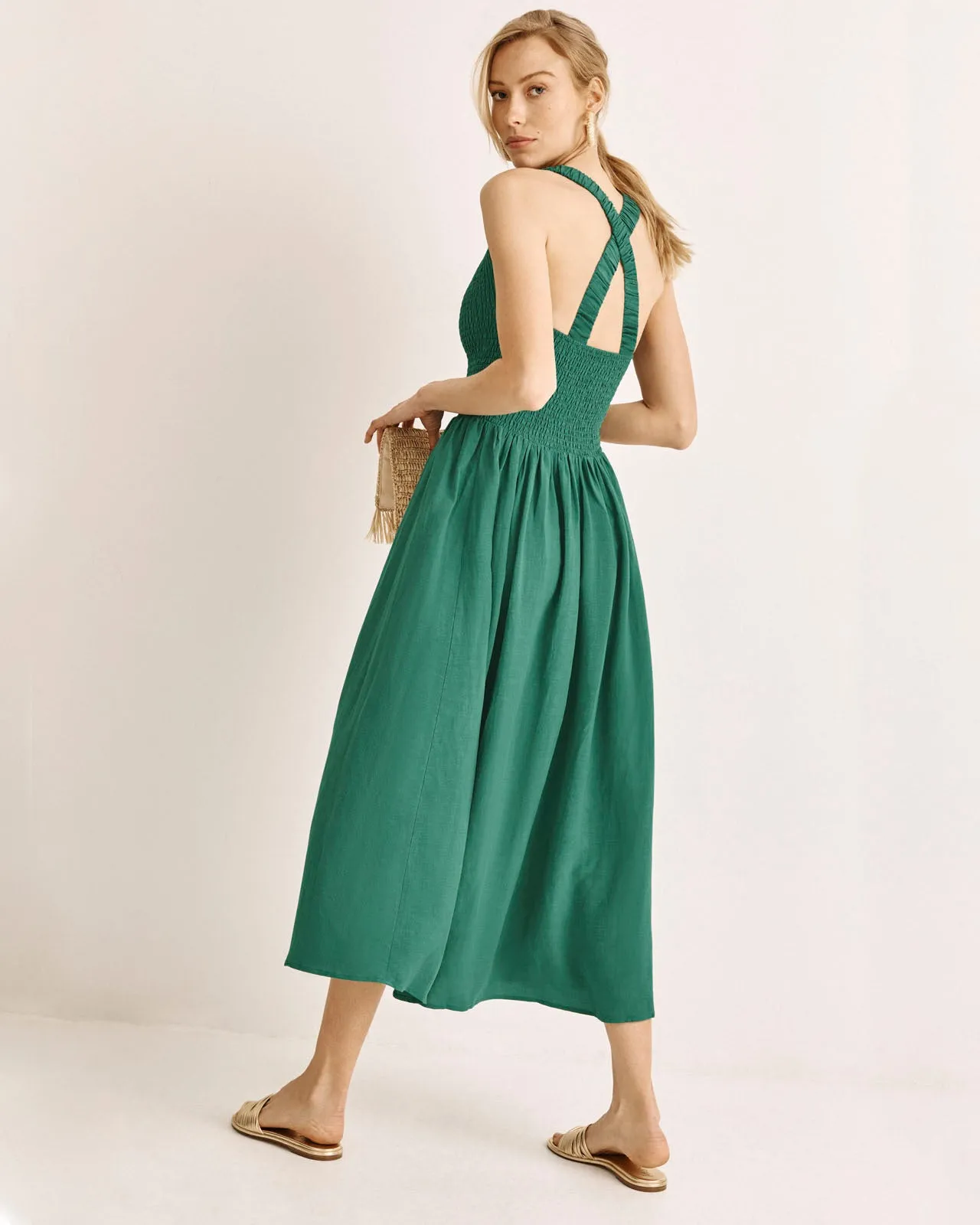 Arielle Smocked Dress sold by Splendid product image thumbnail 2