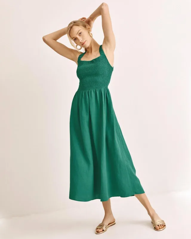 Arielle Smocked Dress sold by Splendid
