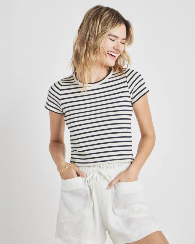 Whitney Stripe Tee sold by Splendid