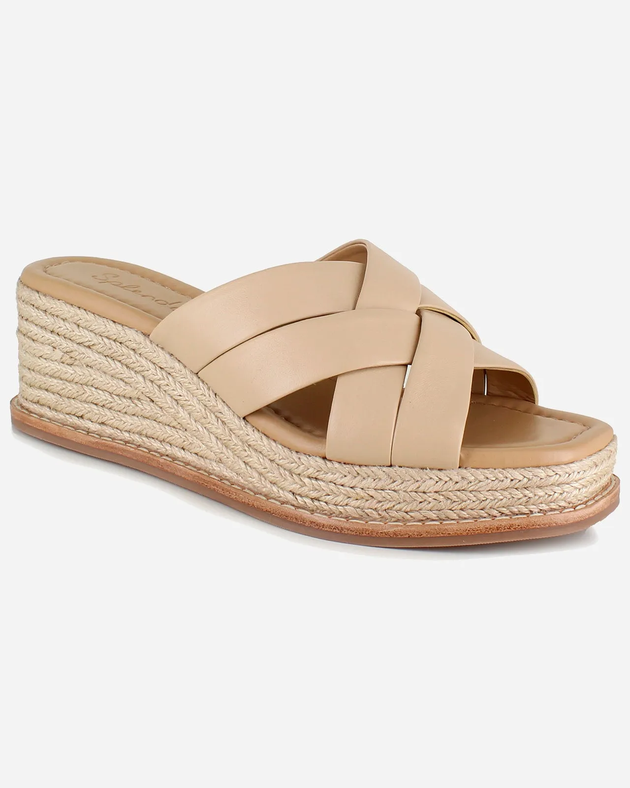 Delliny Wedge in Almond sold by Splendid
