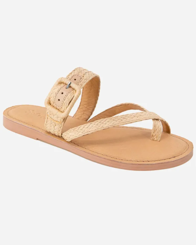 Sutton Sandal in Natural sold by Splendid