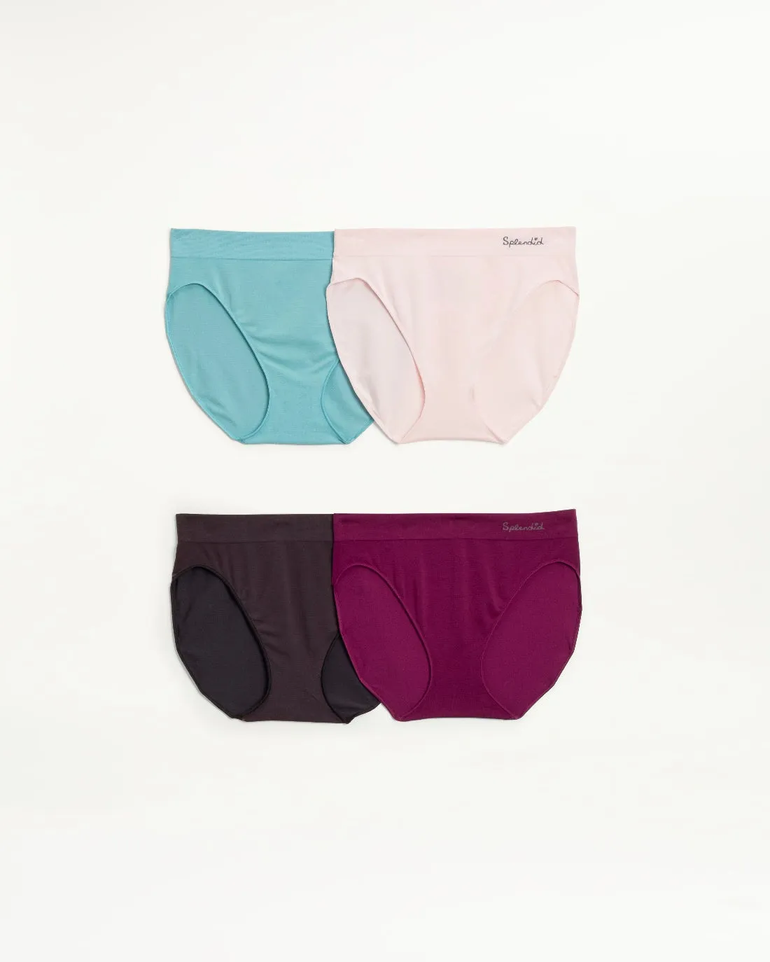 Seamless High Cut Brief - Pack of 4 sold by Splendid product image thumbnail 4