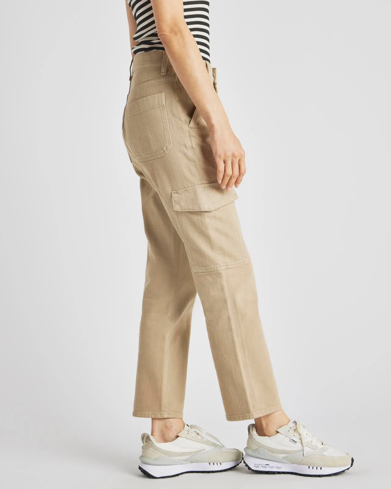 Crop Denim Cargo Pant sold by Splendid product image thumbnail 4