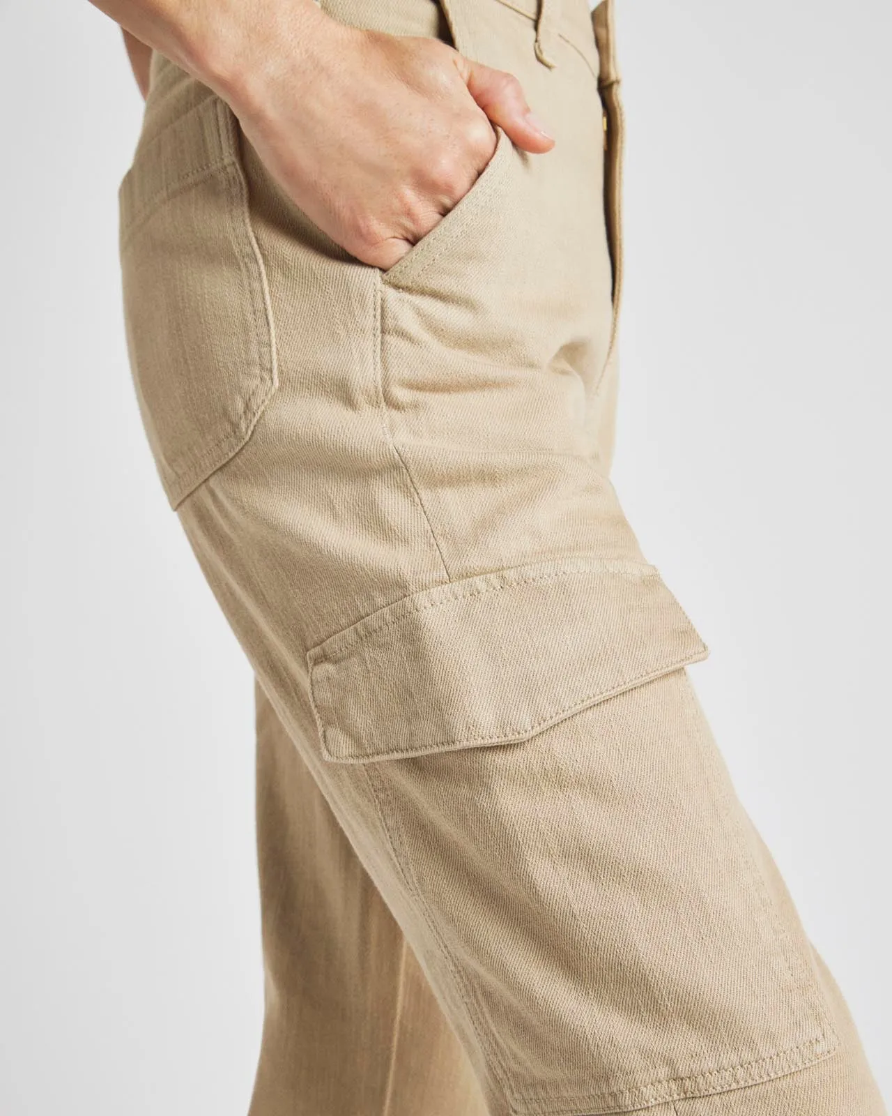 Crop Denim Cargo Pant sold by Splendid product image thumbnail 2