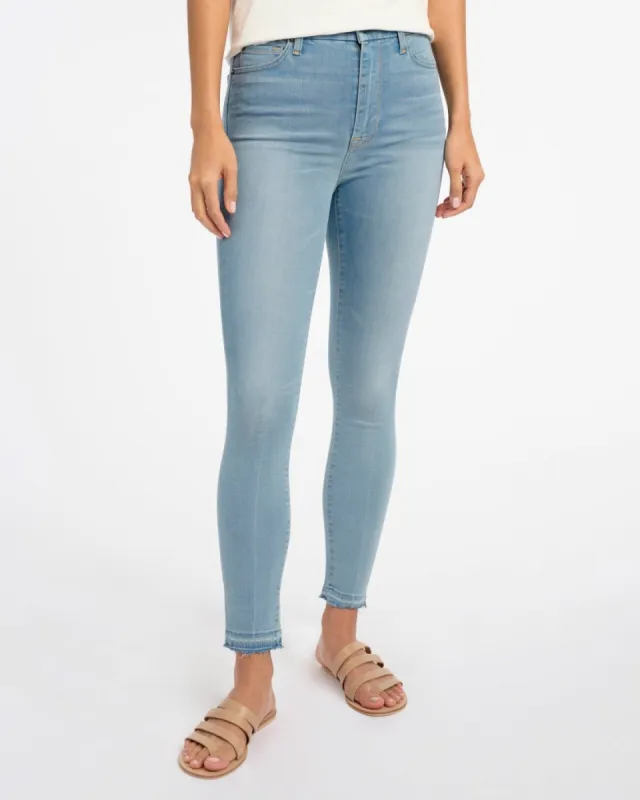 High Waist Released Hem Ankle Skinny Jean sold by Splendid