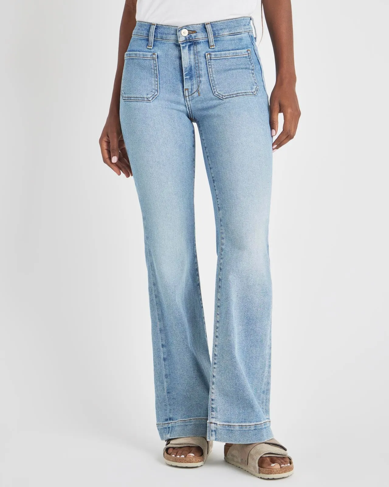 Medium Wash Denim Trouser sold by Splendid