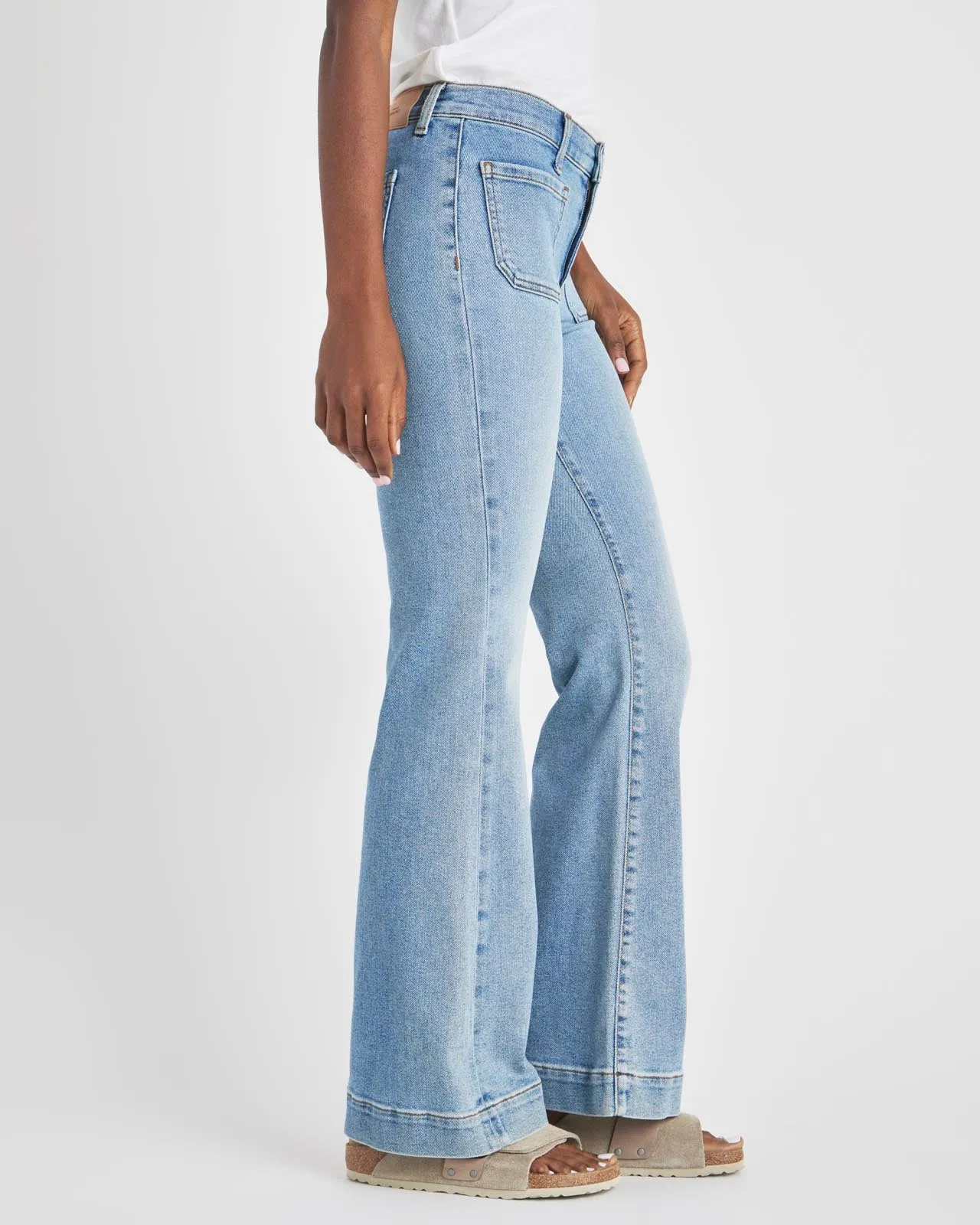 Medium Wash Denim Trouser sold by Splendid product image thumbnail 5