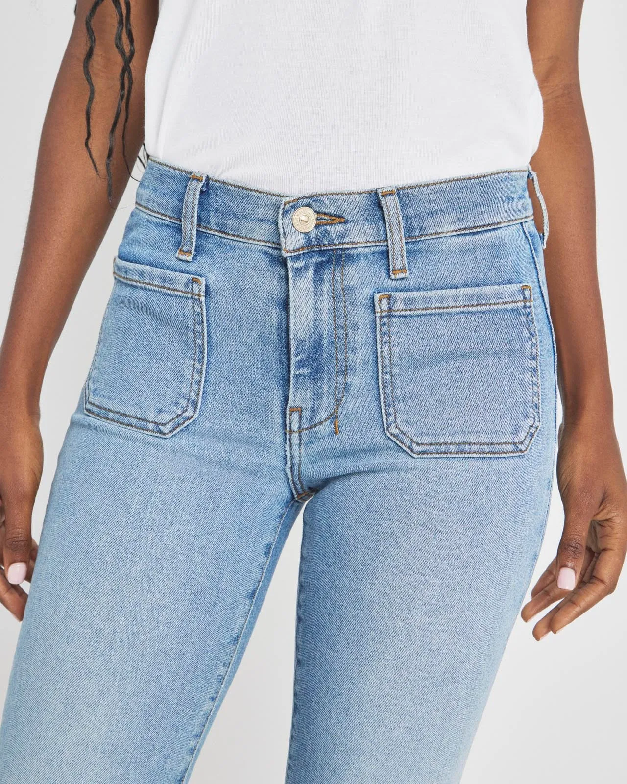 Medium Wash Denim Trouser sold by Splendid product image thumbnail 3