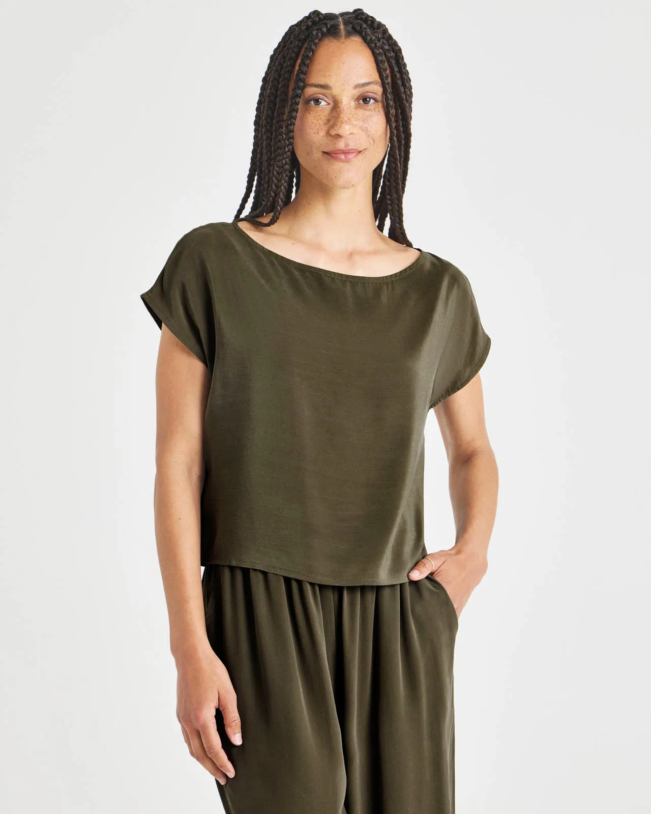 Alessandra Silk Top sold by Splendid product image thumbnail 2