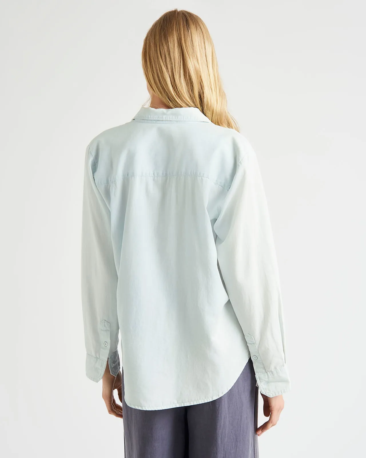 Evans Chambray Button Up Shirt sold by Splendid product image thumbnail 4