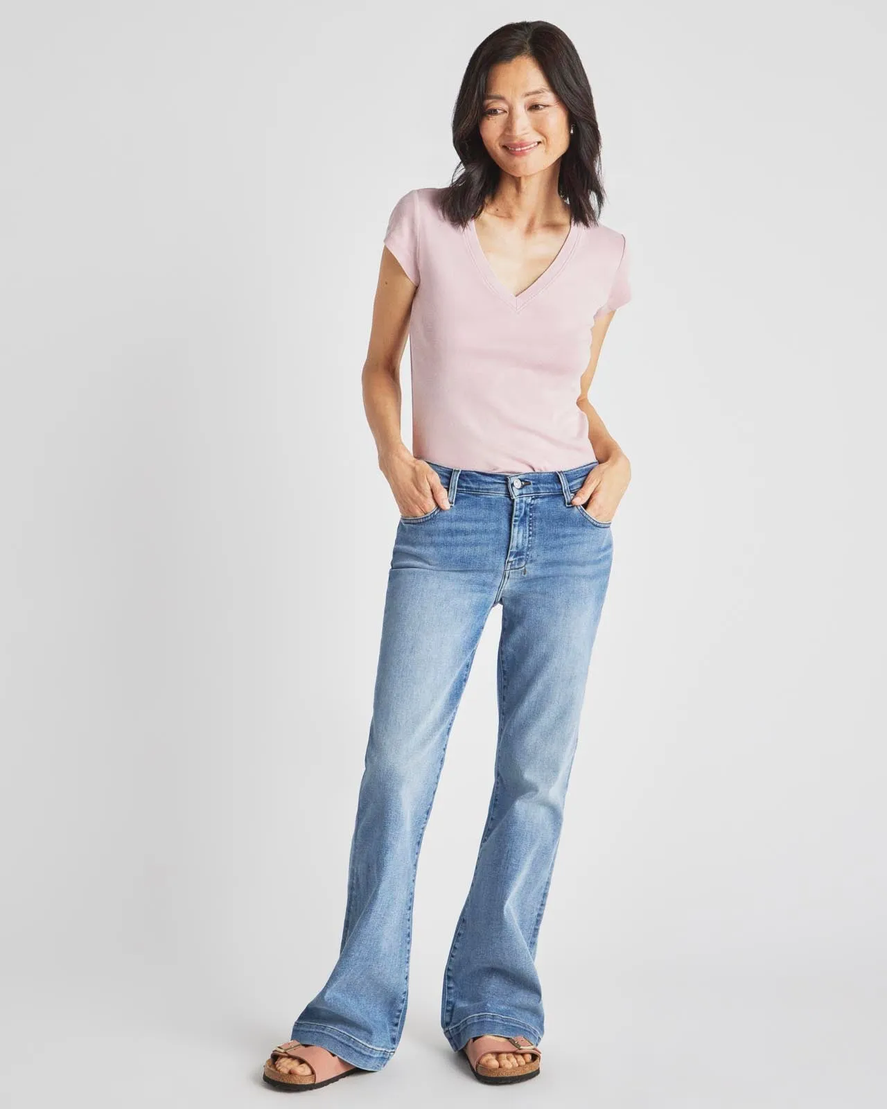 Vintage Wash Denim Trouser sold by Splendid product image thumbnail 2