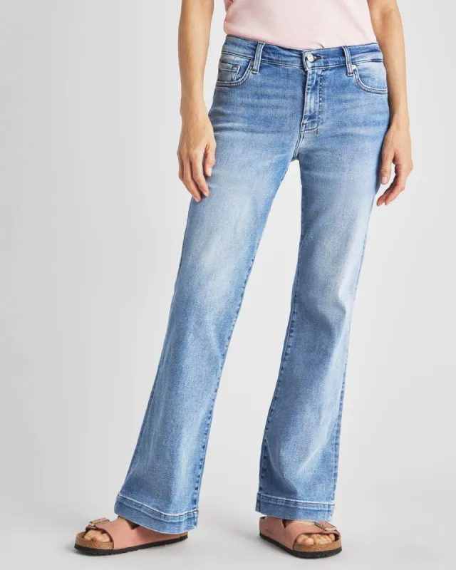 Vintage Wash Denim Trouser sold by Splendid