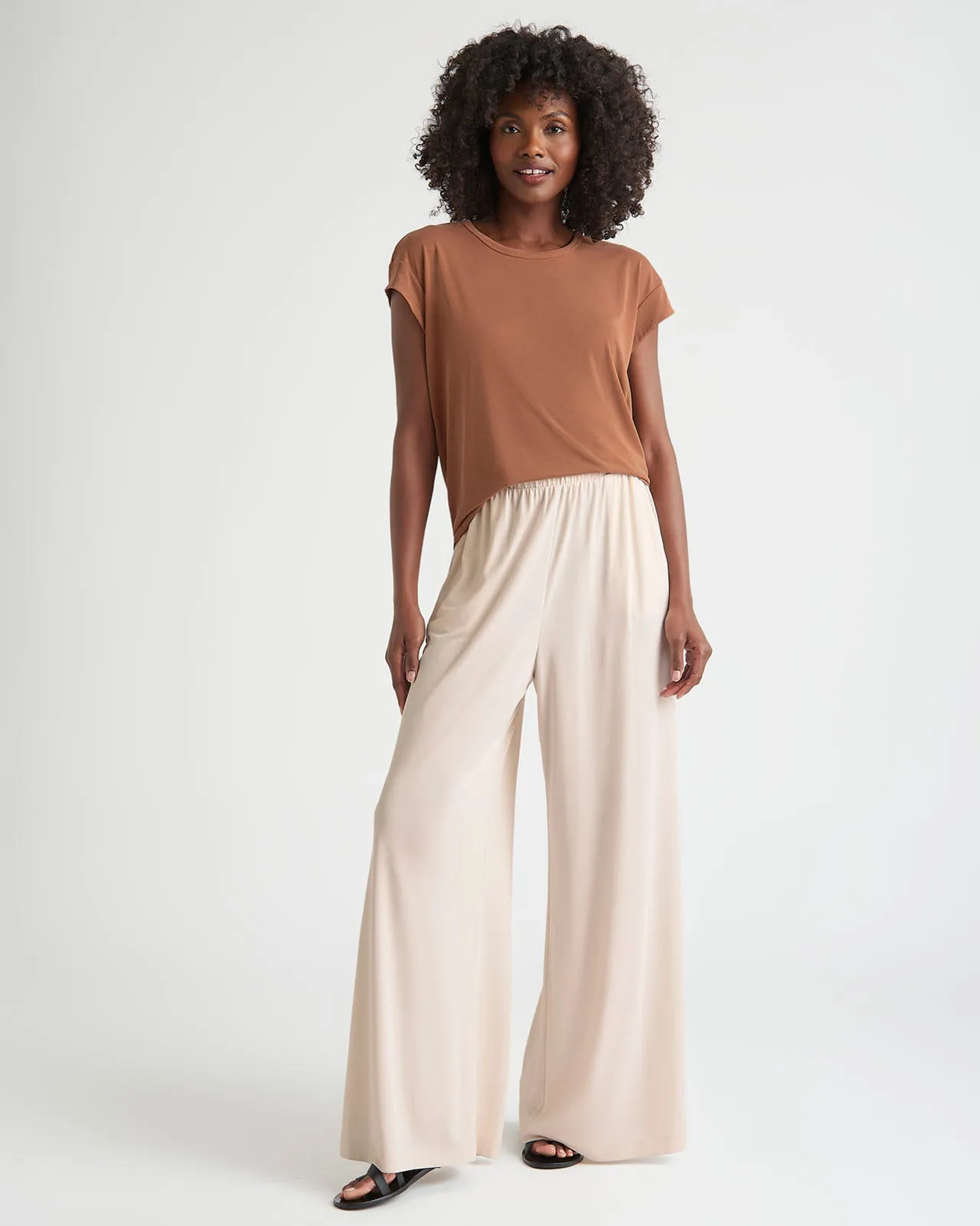 Arlo Sandwash Jersey Crewneck Tee sold by Splendid product image thumbnail 5