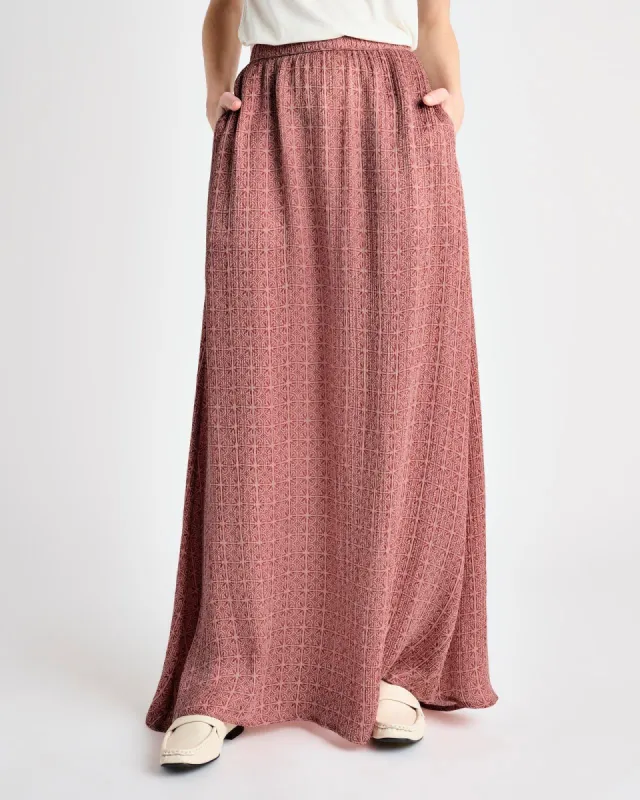 Ellen Crinkle Maxi Skirt sold by Splendid
