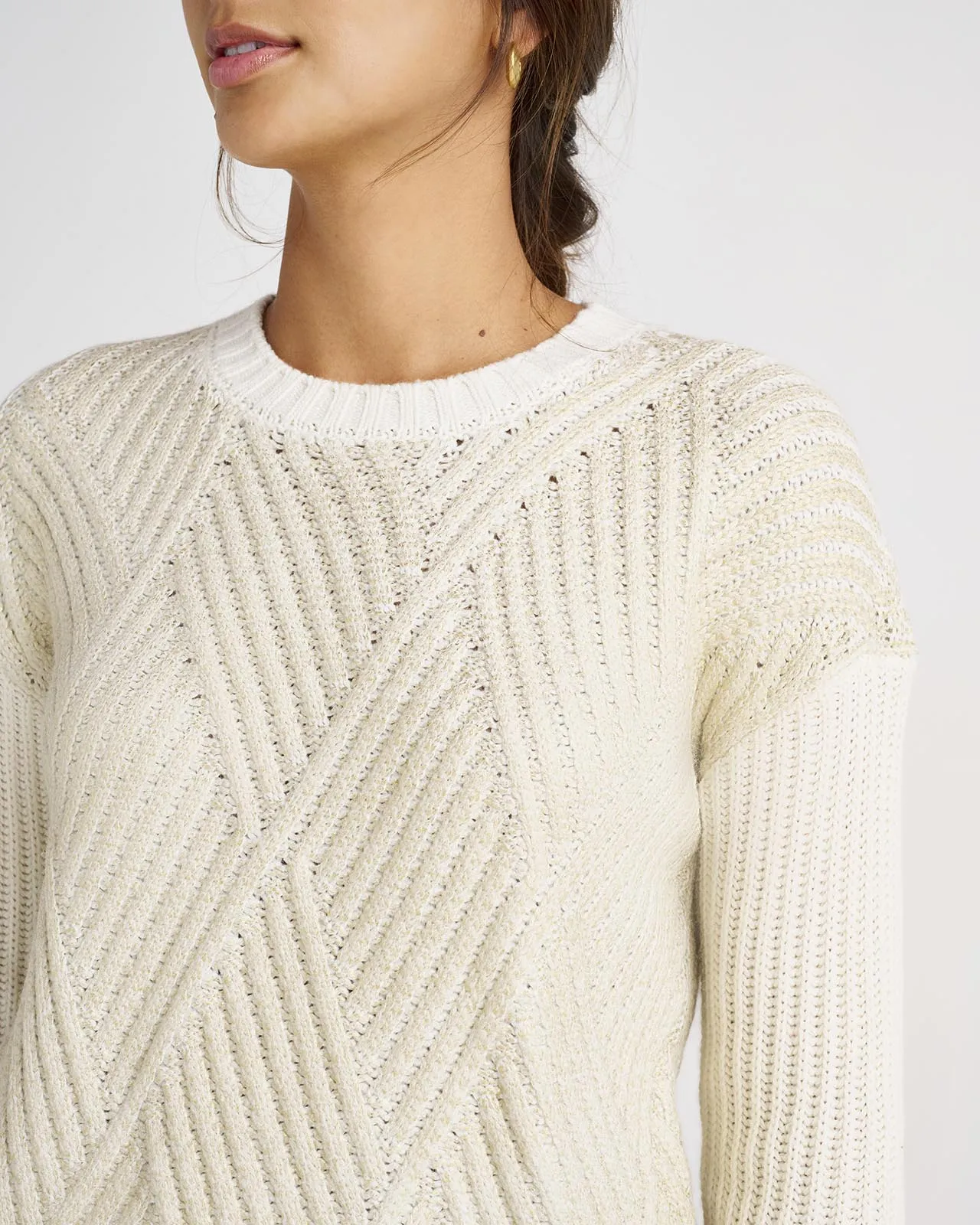 Scarlett Gold Foil Sweater sold by Splendid product image thumbnail 5