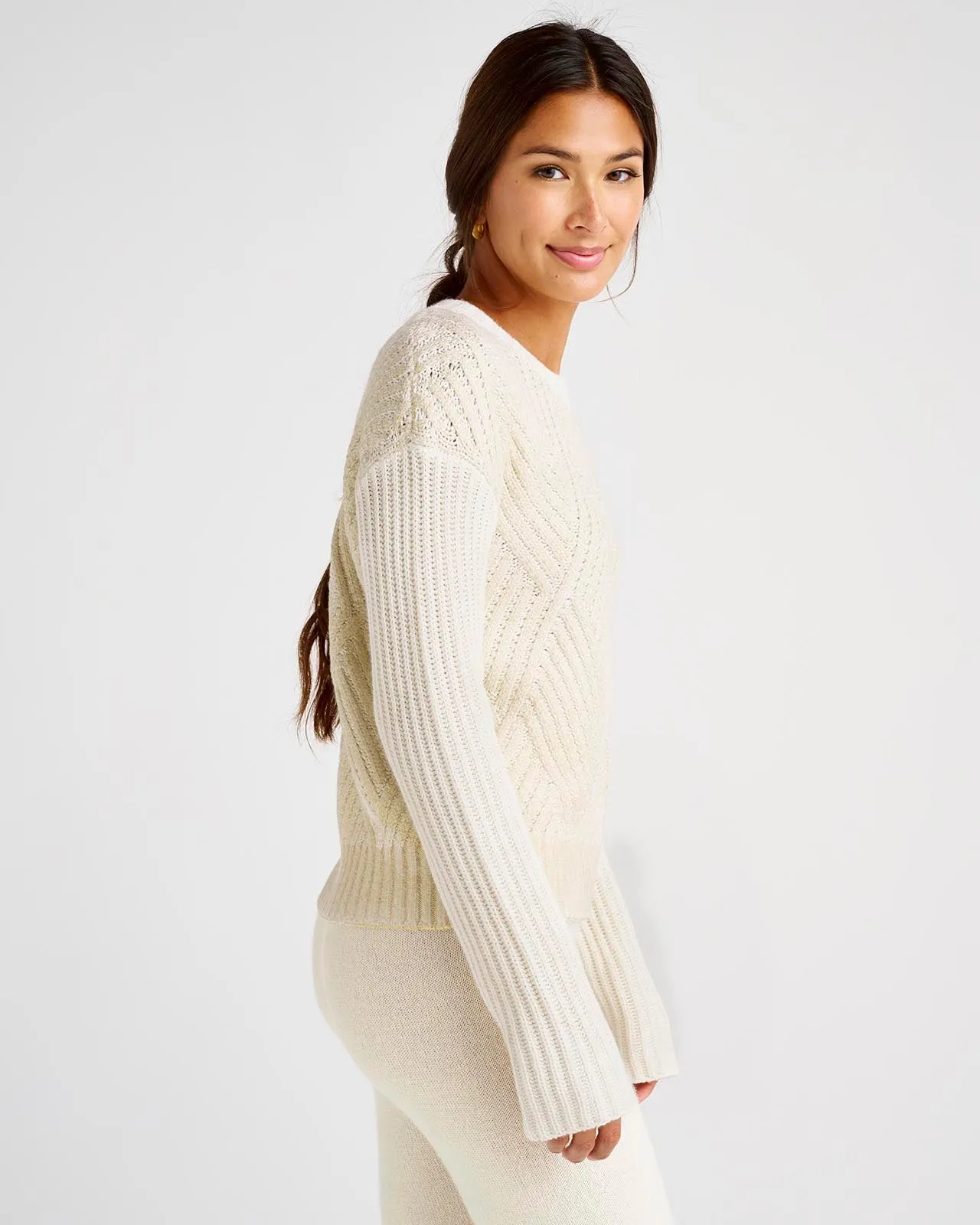 Scarlett Gold Foil Sweater sold by Splendid product image thumbnail 3