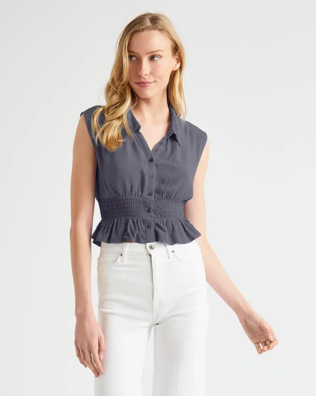 Lindsay Ruched Top sold by Splendid