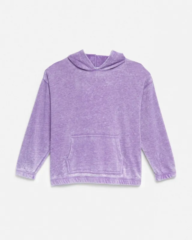 Girls Long Sleeve Liza Hoodie sold by Splendid