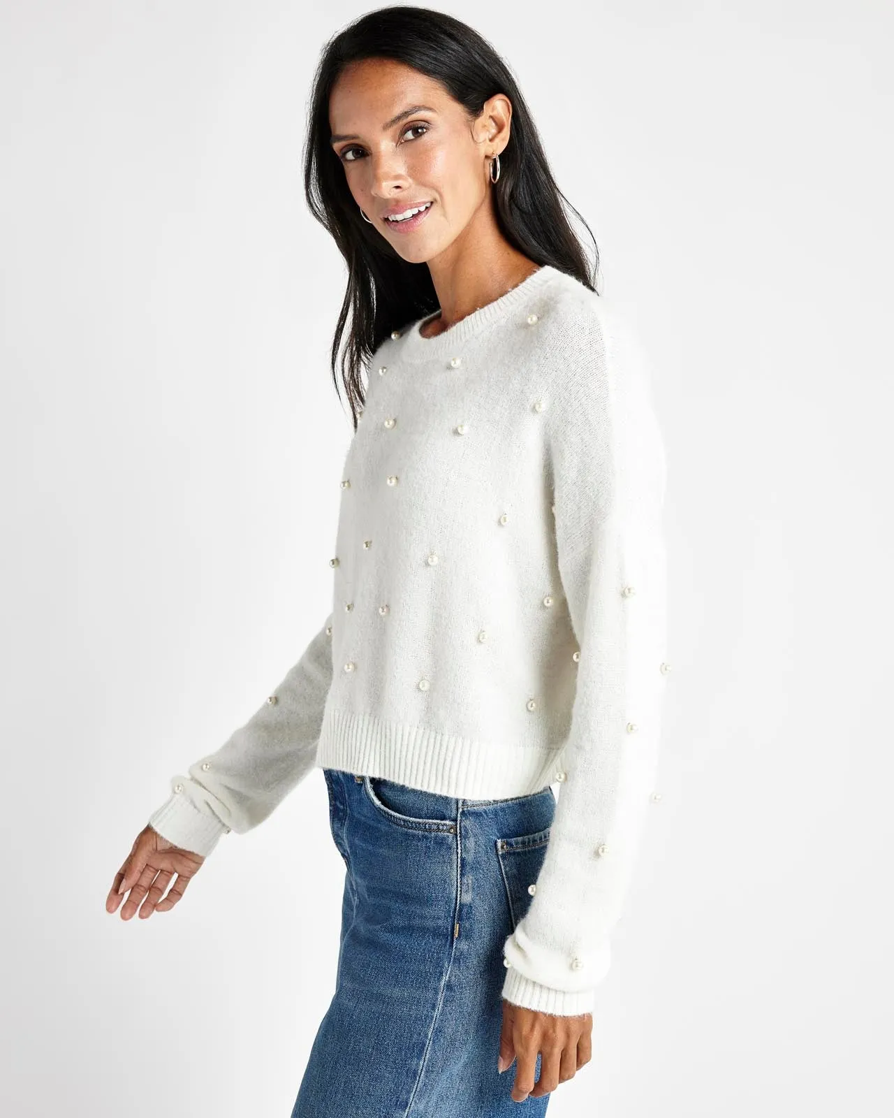 Pearl Crew Sweater sold by Splendid product image thumbnail 4