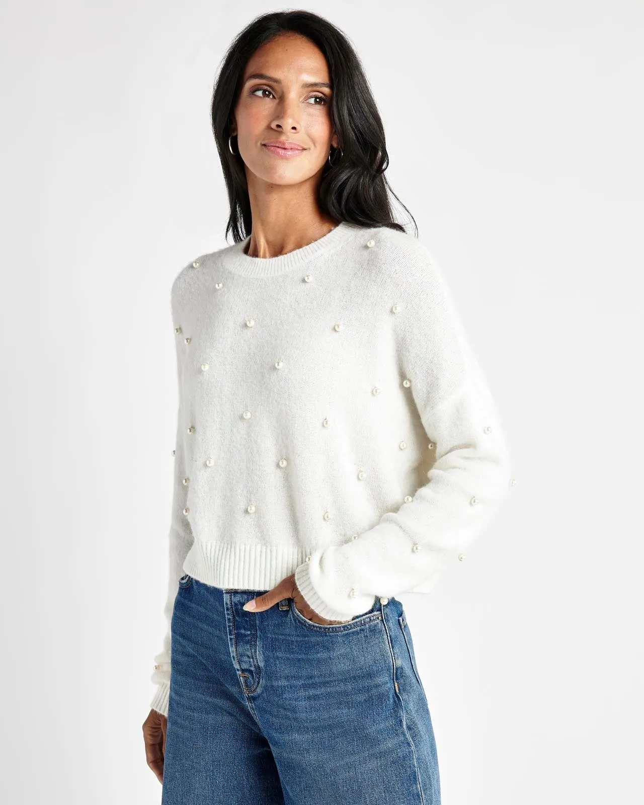 Pearl Crew Sweater sold by Splendid product image thumbnail 2