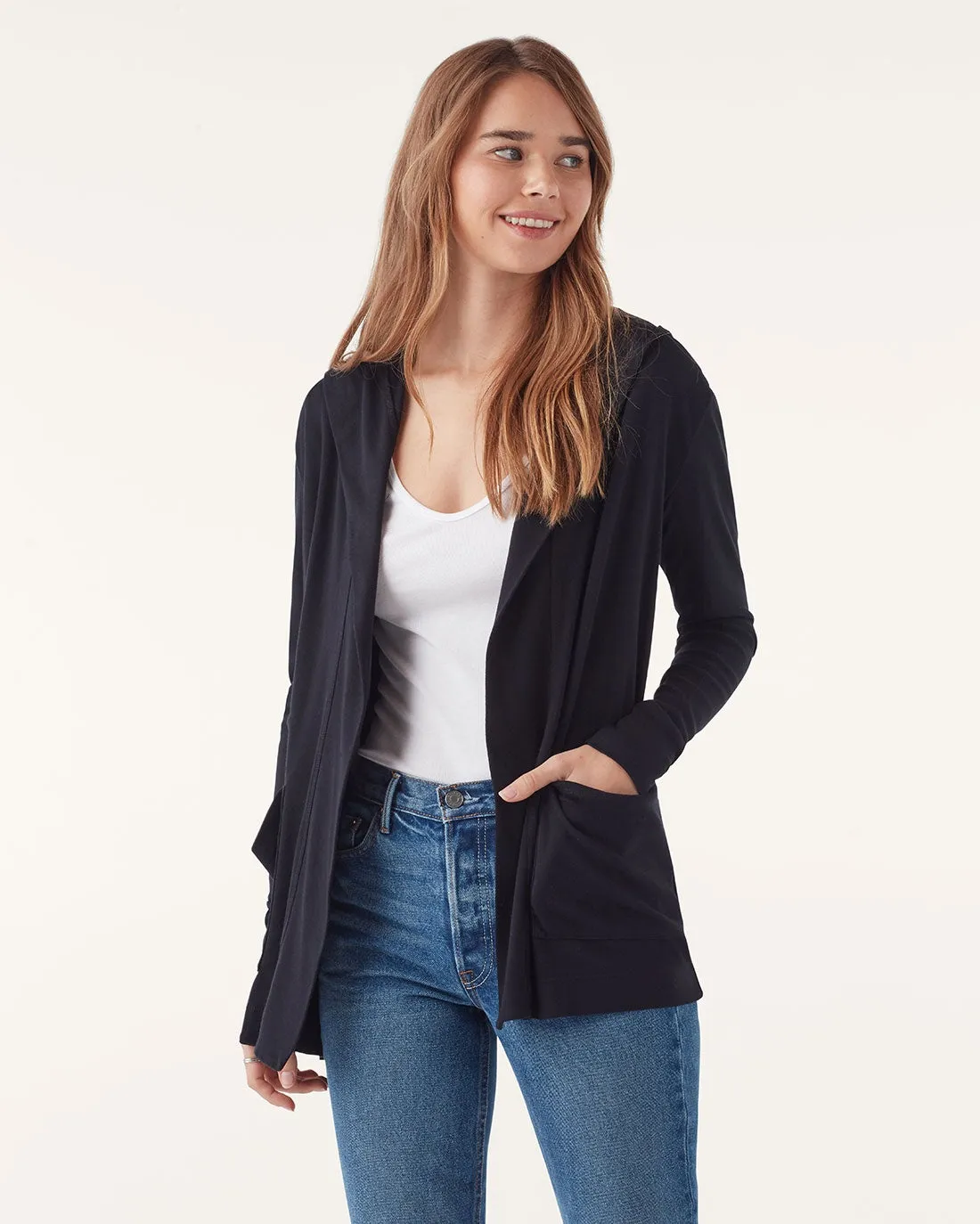 Hooded Cardigan sold by Splendid