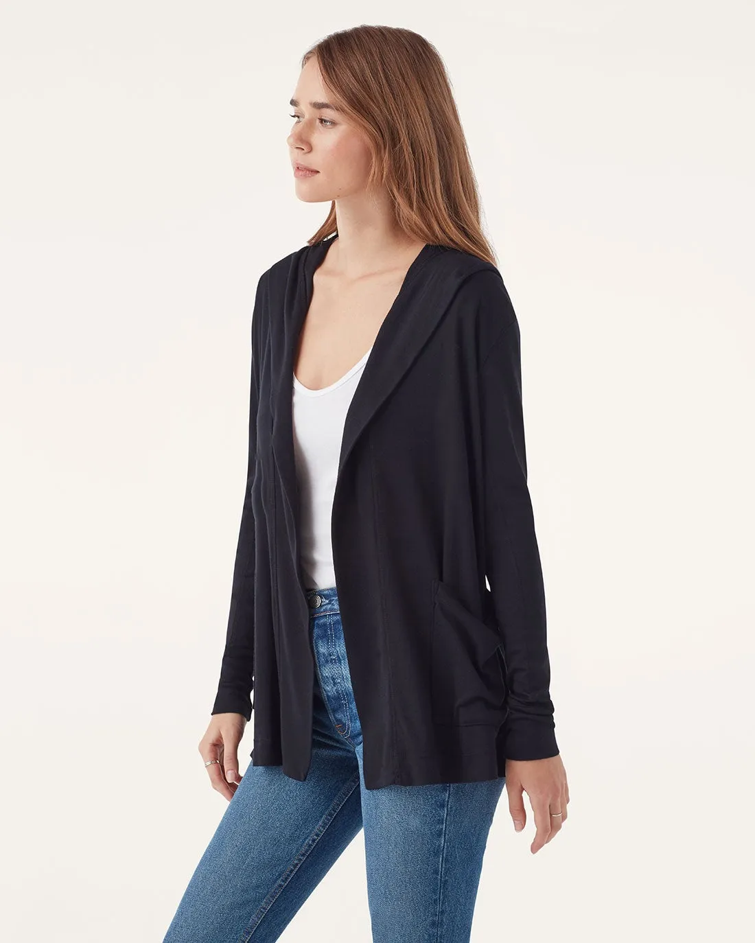 Hooded Cardigan sold by Splendid product image thumbnail 3