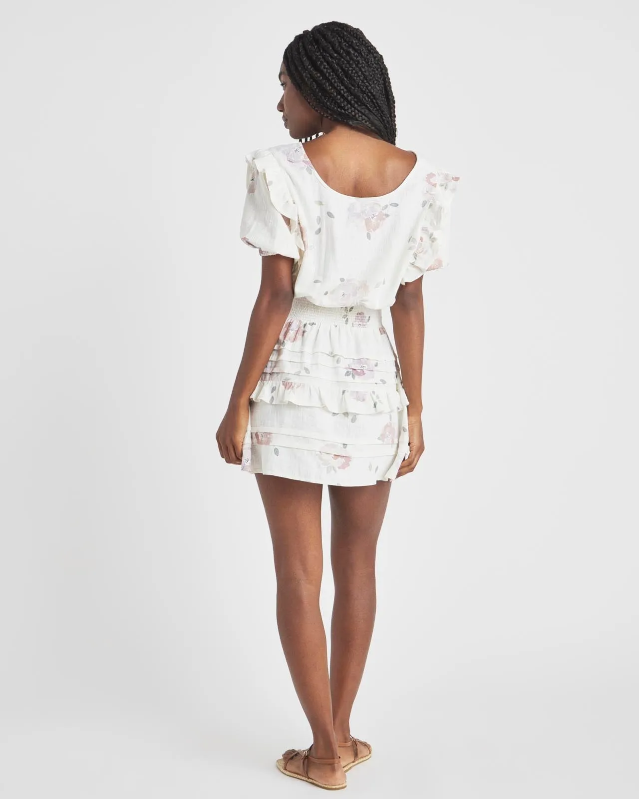 Spring Rose Mini Dress sold by Splendid product image thumbnail 4