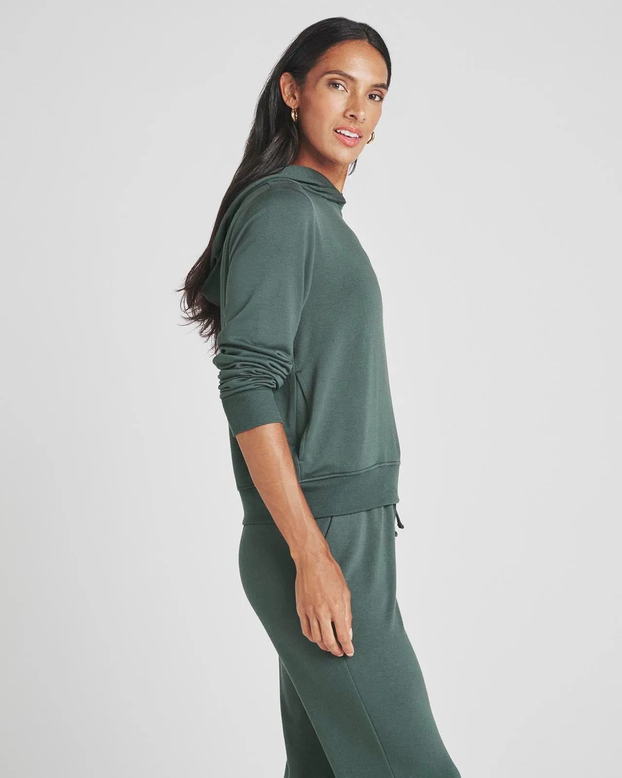 Modal French Terry LYR Hoodie sold by Splendid product image thumbnail 4