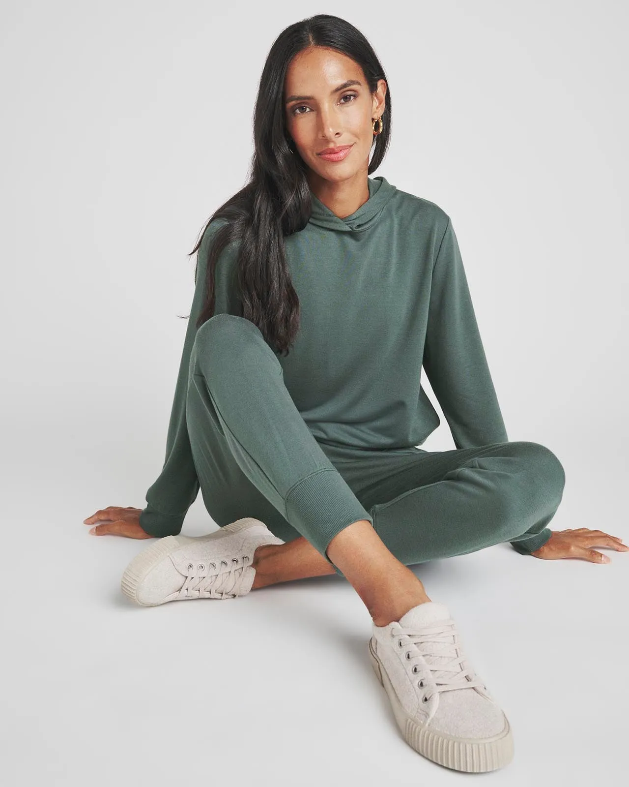 Modal French Terry LYR Hoodie sold by Splendid product image thumbnail 5