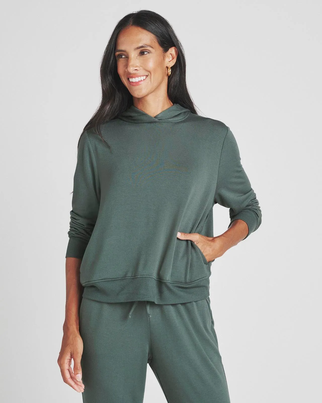 Modal French Terry LYR Hoodie sold by Splendid product image thumbnail 3