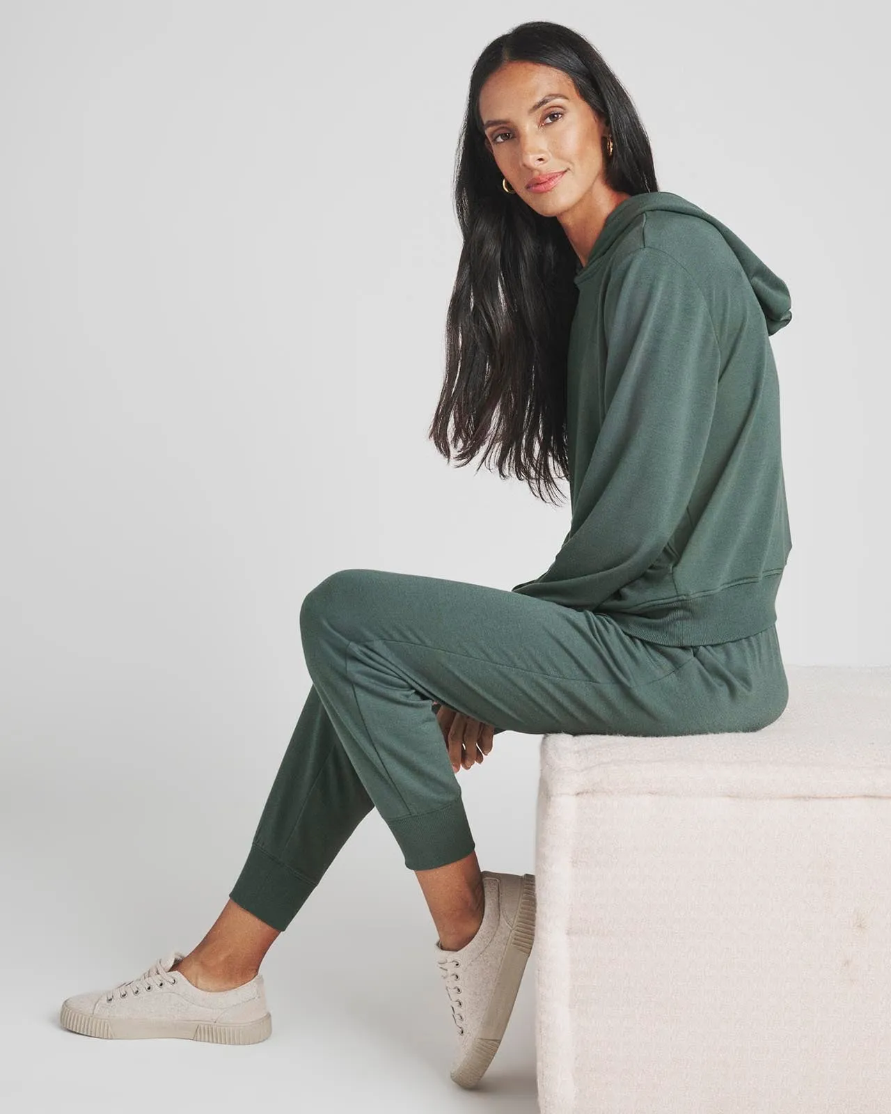 Modal French Terry LYR Hoodie sold by Splendid product image thumbnail 2