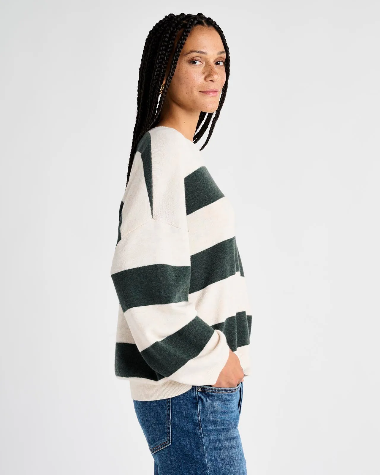 Ivy Cashblend Stripe Sweater sold by Splendid product image thumbnail 4