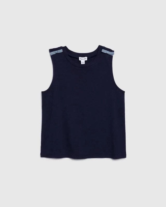 Girls Bow Tie Tank sold by Splendid