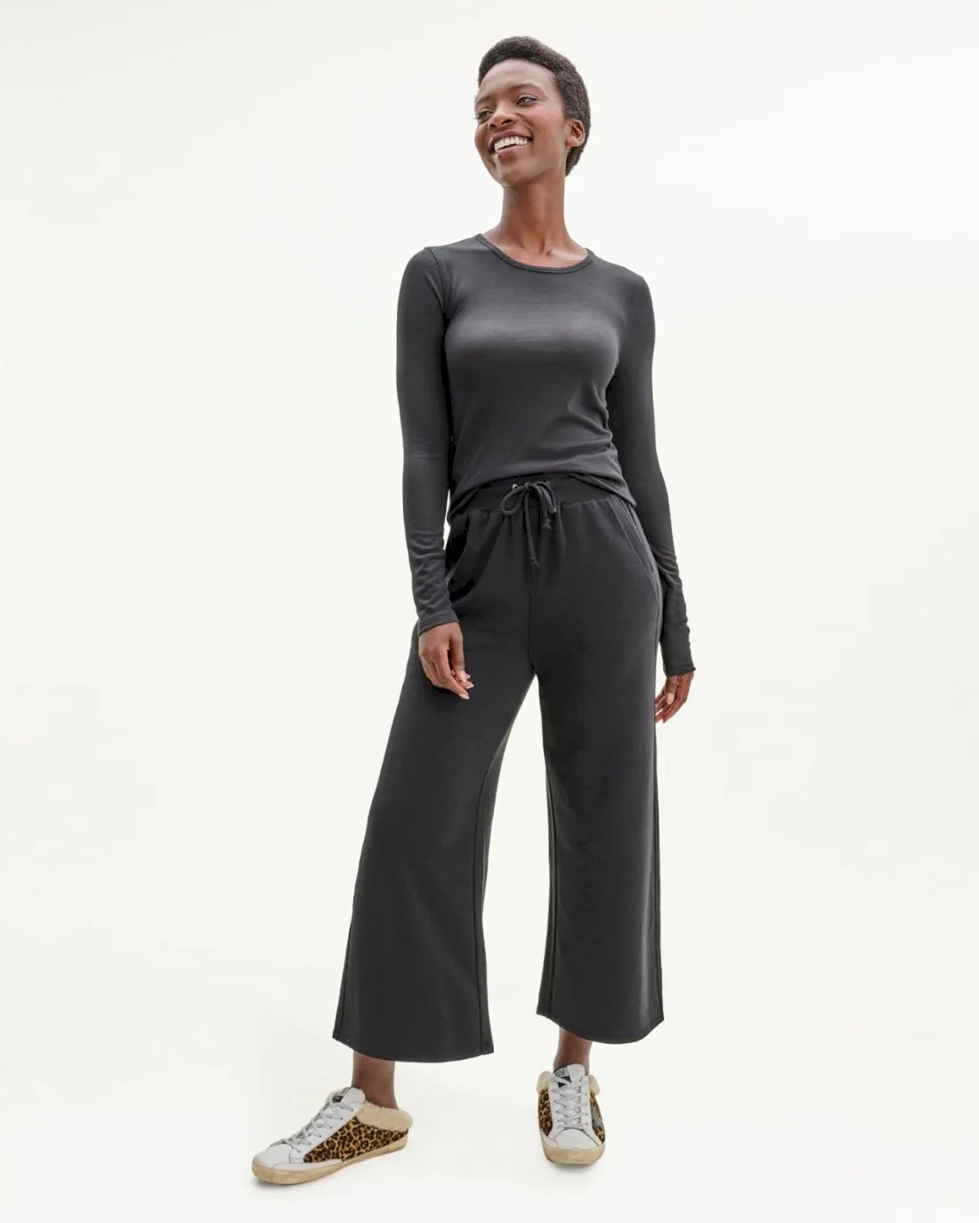 Essential Rib Long Sleeve Tee sold by Splendid product image thumbnail 5